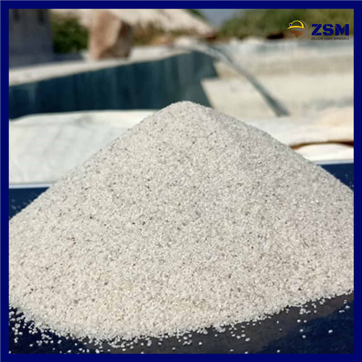 best quality pure silica sand/white silica
